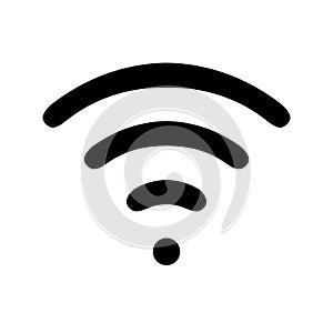 Wifi wireless icon simple clean
