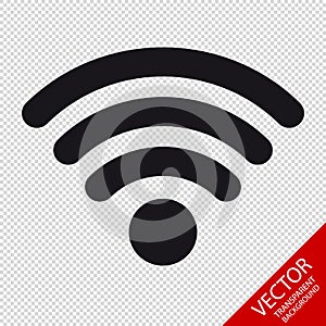 Wifi Wireless Wlan Internet Signal Flat Icon For Apps Or Websites