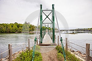 Wiggly bridge in York Maine photo
