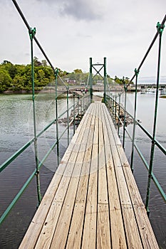 Wiggly bridge in York Maine photo