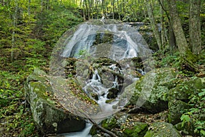 Wigwam Falls in Blue Ridge Mountains of Virginia, USA