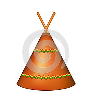 Wigwam, Indian teepee