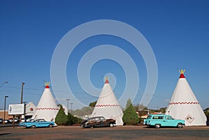 Wigwam motel at Route 66