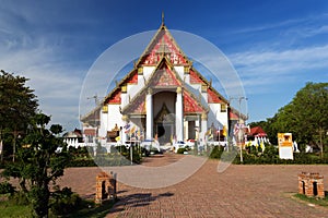 Wiharn Phra Mongkhon Bopit Temple, Ayutthaya photo