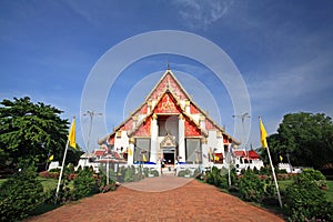 Wiharn Phra Mongkhon Bopit Temple in Ayutthaya