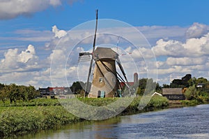 Wiindmill at Kinderdijk, Holland