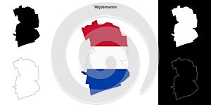 Wijdemeren outline map