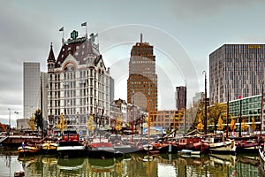 Wijnhaven port in Rotterdam