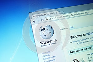 Wikipedia website