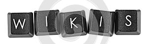 Wikis - keyboard button photo