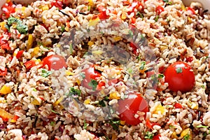 Wil rice salad