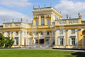 Wilanow Palace & Gardens. Warsaw. Poland. photo