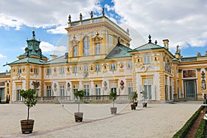 Wilanow Palace & Gardens. Warsaw. Poland. photo