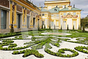 Wilanow Palace & Gardens. Warsaw. Poland. photo