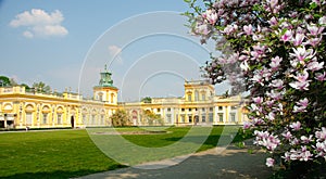 Wilanow Palace and Park in Warsaw Poland photo