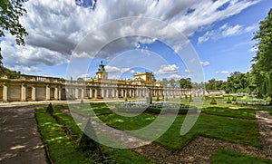 Wilanow Palace in Warsaw, Poland photo