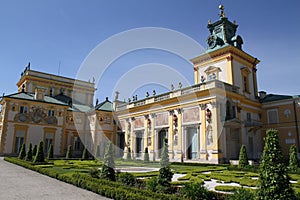 Wilanow Palace, Warsaw, Poland