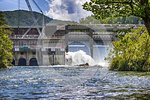 Wilbur Dam second oldest dam in Tennessee photo