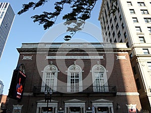 The Wilbur Theatre, Tremont Street, Theater District, Boston, Massachusetts, USA