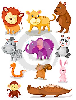 Wild animals set