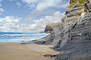 Wild atlantic cliffs ireland