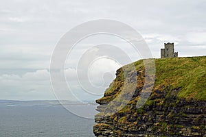 Wild Atlantic Way  O Briens Tower and the Cliffs of Moher