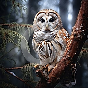 Wild Barred Owl