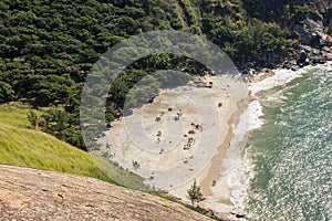 Of the wild beaches trail in rio de janeiro