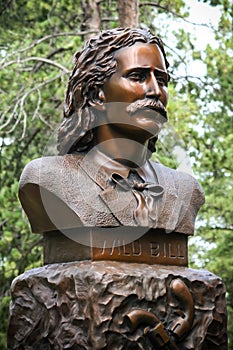 Wild Bill Hickok Grave Monument photo