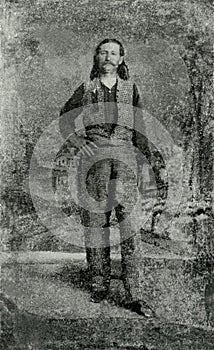 Wild Bill Hickok restored photo