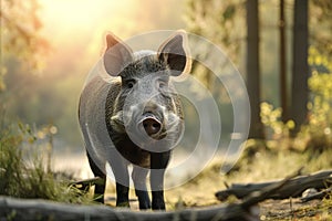 Wild boar, boar, pig, piglet and piggy