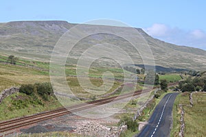 Wild Boar Fell, Settle to Carlisle railway, England