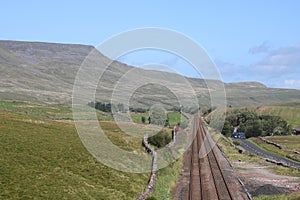 Wild Boar Fell, Settle to Carlisle railway, England