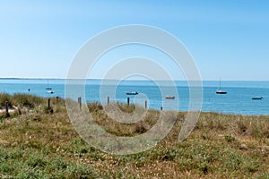 Wild coast atlantic ocean beach Noirmoutier en Ã®le France