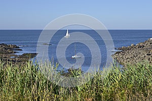 Wild coast of Le Pouliguen