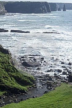 Wild coastline county kerry ireland