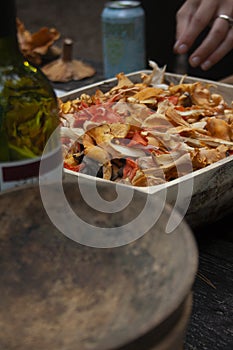 Wild Foraged Chanterelle Meal