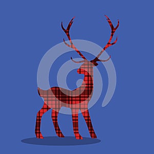 WILD AND FREE CHECKERD DEER 03