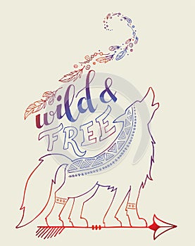 Wild and free with wolf