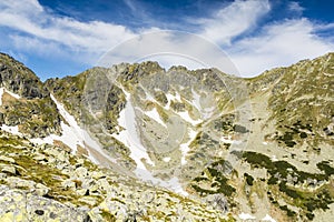 Wild mountain landscape.