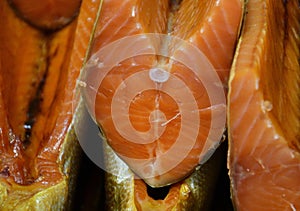 Wild Pacific Coho Salmon Latin: Oncorhynchus kisutch cold smoked