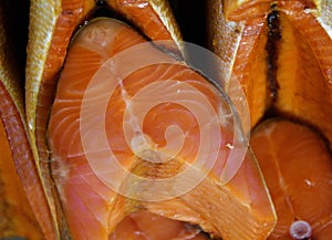 Wild Pacific Coho Salmon Latin: Oncorhynchus kisutch cold smoked