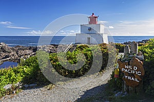 Wild Pacific Trail and Amphitrite Point Lighthouse on Vancouver Island