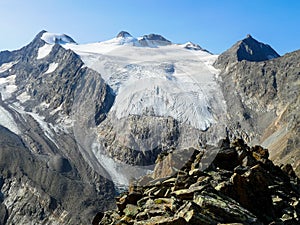 Wild Pfaff and ZuckerhÃ¼tl in the Stubai Alps