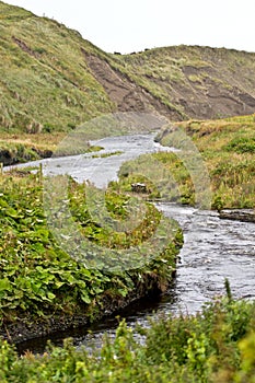 Wild river near Doolin, Ireland