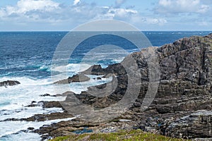 Wild Rugged Atlantic Irish Coast at Malin Head