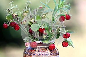 Wild strawberry bouquet