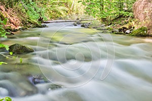 Wild stream of Vajskovsky potok creek