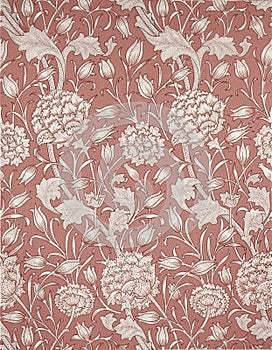 Wild Tulip by William Morris 1834-1896. Original from The MET Museum. Digitally enhanced by rawpixel photo