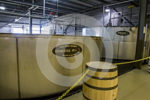 Wild Turkey fermentation vats